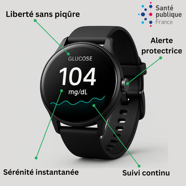 GlucoWatch™ – Surveillez votre glycémie sans piqûres, sans douleur, en toute liberté